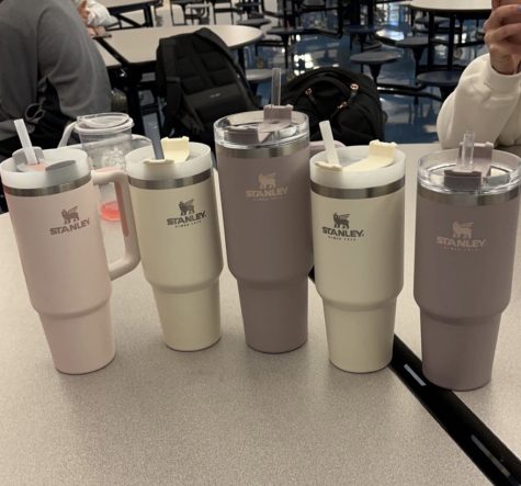 Water bottle trends continue to come and grow influencing many different groups of people. The latest trend, as pictured above, are the Stanley water bottles. 