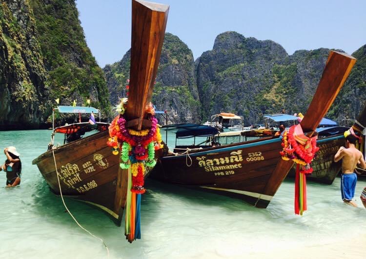 Before Phi Phi Leh beach closed in 2018, there were over 6,000 visitors a day, contributing significantly to pollution on the island.