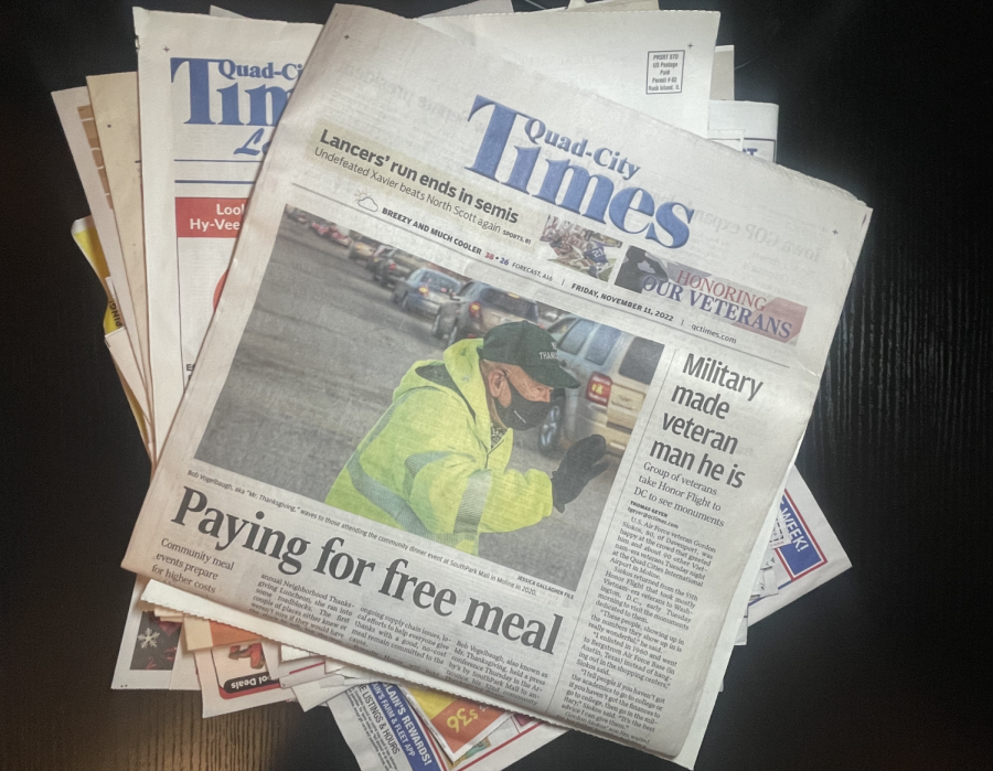 Local, daily newspapers are struggling amid an industry growing increasingly digital. 