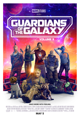 Guardians of the Galaxy Vol. 3 released on May 5, 2023 to positive audience and critical reviews.