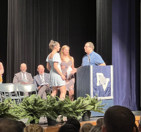 Leila Assadi was one of the 137 PV seniors awarded a scholarship from the PV scholarship foundation. She was honored on Wednesday, May 10 with the PV Spartan Assembly scholarship which recognizes all of Assadi’s hardwork and dedication to the PV school community.