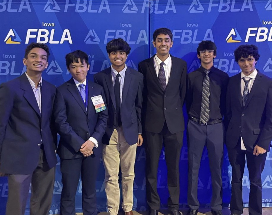 FBLA club members attending Iowa competition