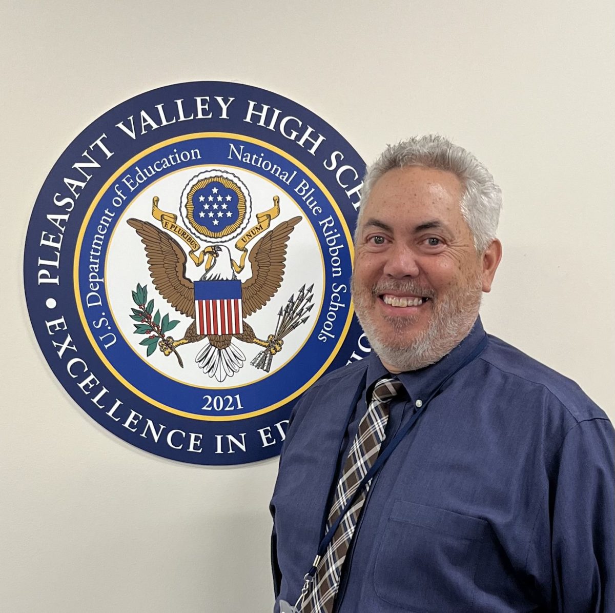 New principal Mike Hawley is excited to be a part of the Pleasant Valley School District