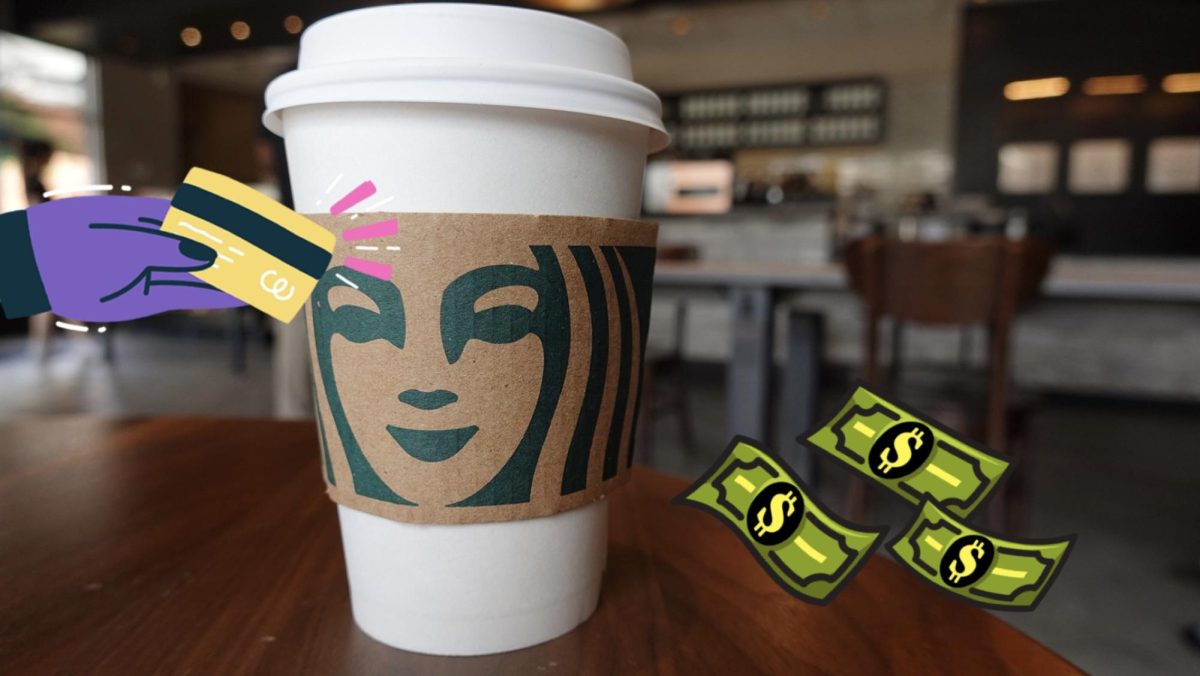 The money spent on Starbucks can have long term economic effects.
