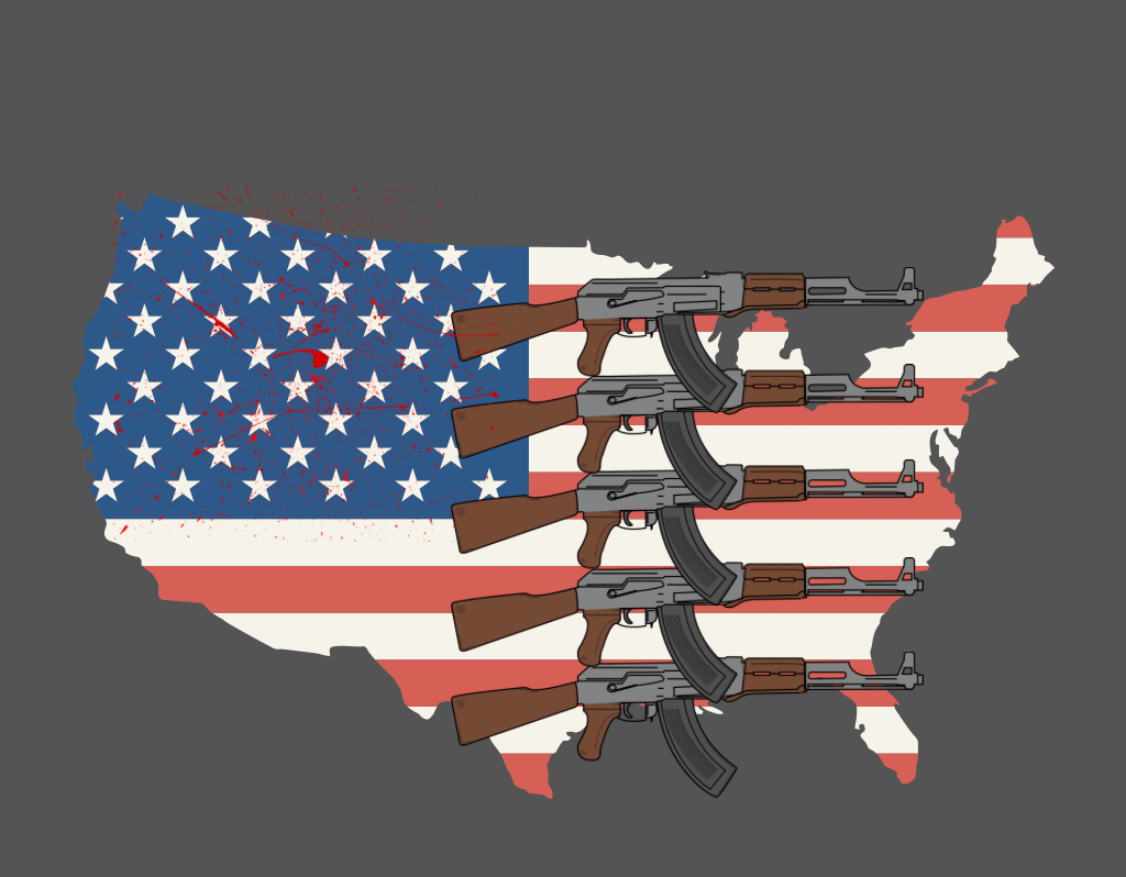 As+a+nation+built+around+gun+culture%2C+the+United+States+has+witnessed+a+harrowing+amount+of+gun+violence+in+the+last+decade.+
