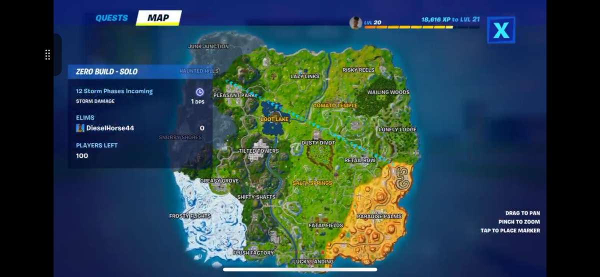 With the release of Fortnite’s OG season comes the old Fortnite maps. This map has many nostalgic landing spots that are also fun for new players.