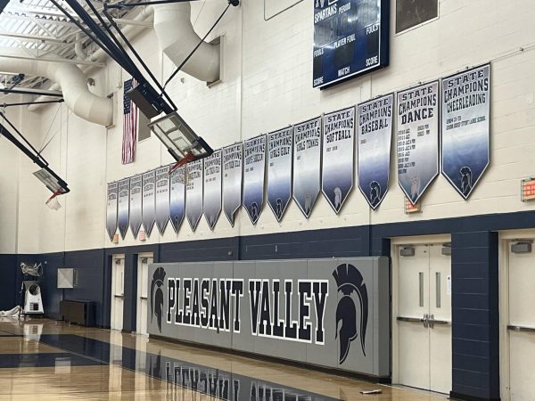 Pleasant Valley has won state titles in a variety of sports. The sports available to high school athletes vary depending on the state in which they live.
