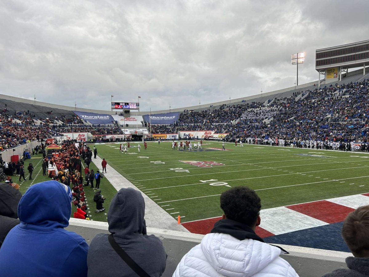 Companies such as AllState, Cheez-It, Buffalo Wild Wings, and AT&T sponsor different bowl games held around the country to promote their brand.