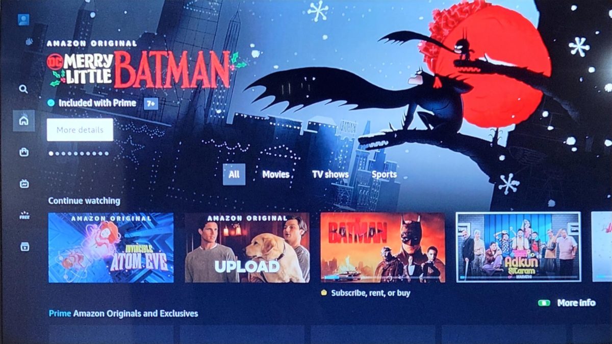 Prime Video has an assortment of shows to choose from.