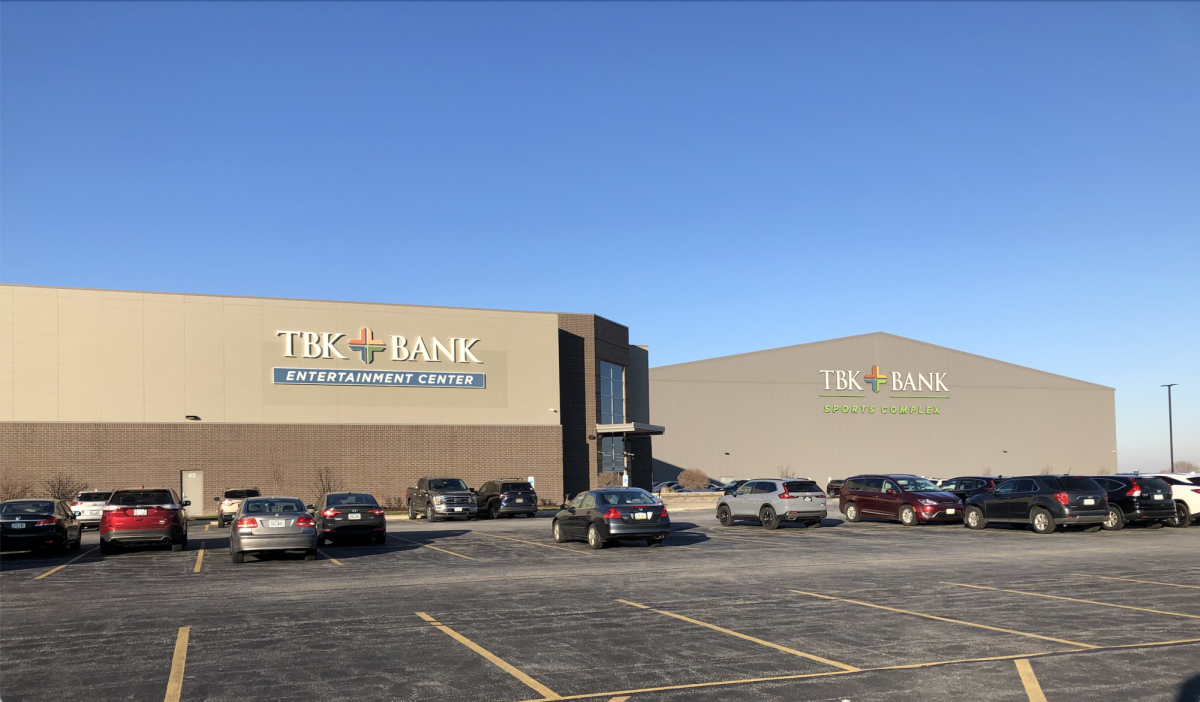 The main building of the TBK Bank Sports Complex.