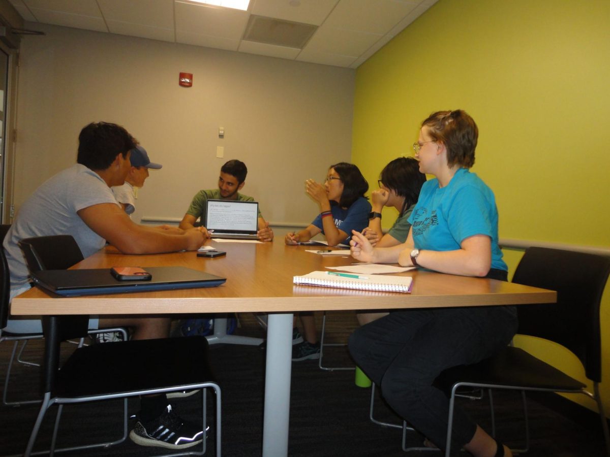 Prior to the American Math Competition, students organized summer meetings to prepare for the test. Their dedication has paid off as three students advance to the next round of competition. Photo credit to Ameya Menon