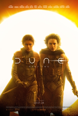 “Dune: Part Two” had an original production budget of $190 million. As of March 17, the movie had grossed $494.7 million globally at the box office. Photo credit: Warner Bros. Pictures
