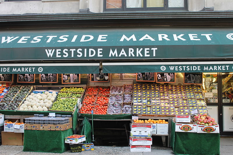 Fresh produce in market in upper west side.
Photo credit: Billy Hathorn