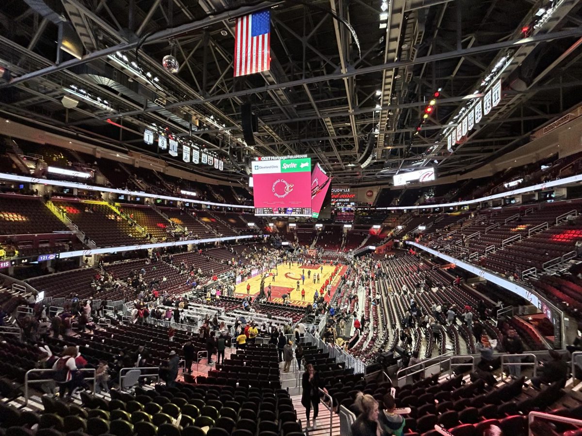 Lebrons return to Cleveland sparks attendance increase.

Photo credit: David Todd