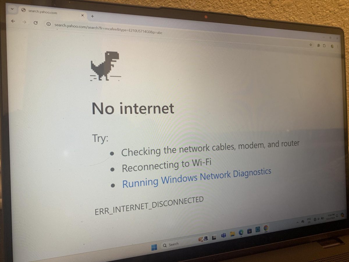 Over the past few weeks, the “dinosaur game” - the default for Google Chrome without internet access - has become a familiar sight for many students and teachers. 