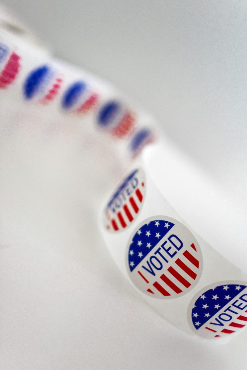 Depiction of “I voted” stickers often given out to voters after they are done casting their ballot.

Photo Credit: Element 5 Digital via Unsplash