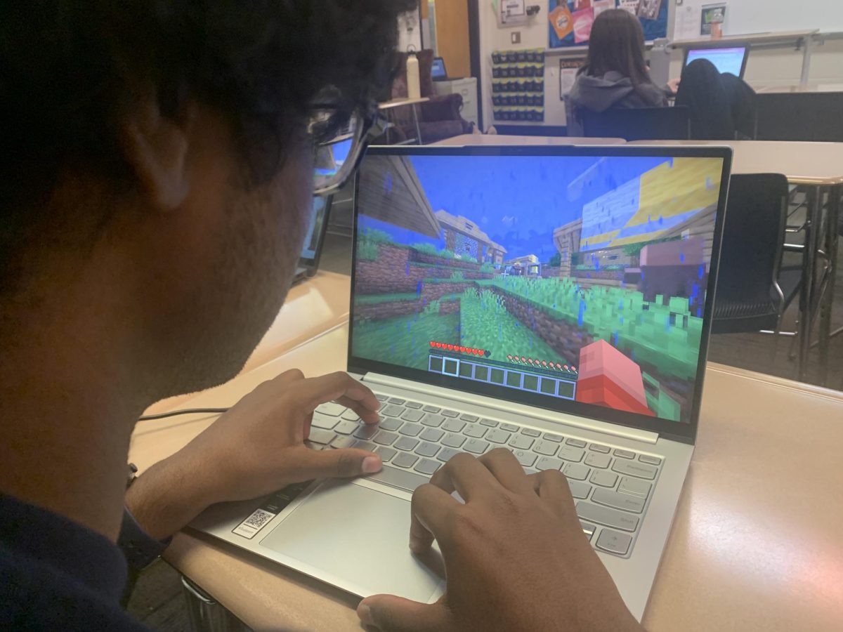 Many students use Minecraft and other games as enjoyable pastimes. Scenes like this may soon be replaced with AI-generated, customizable gaming experiences. 