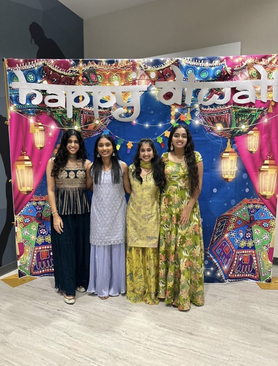 Students attend the 2024 FIAQC Diwali program.