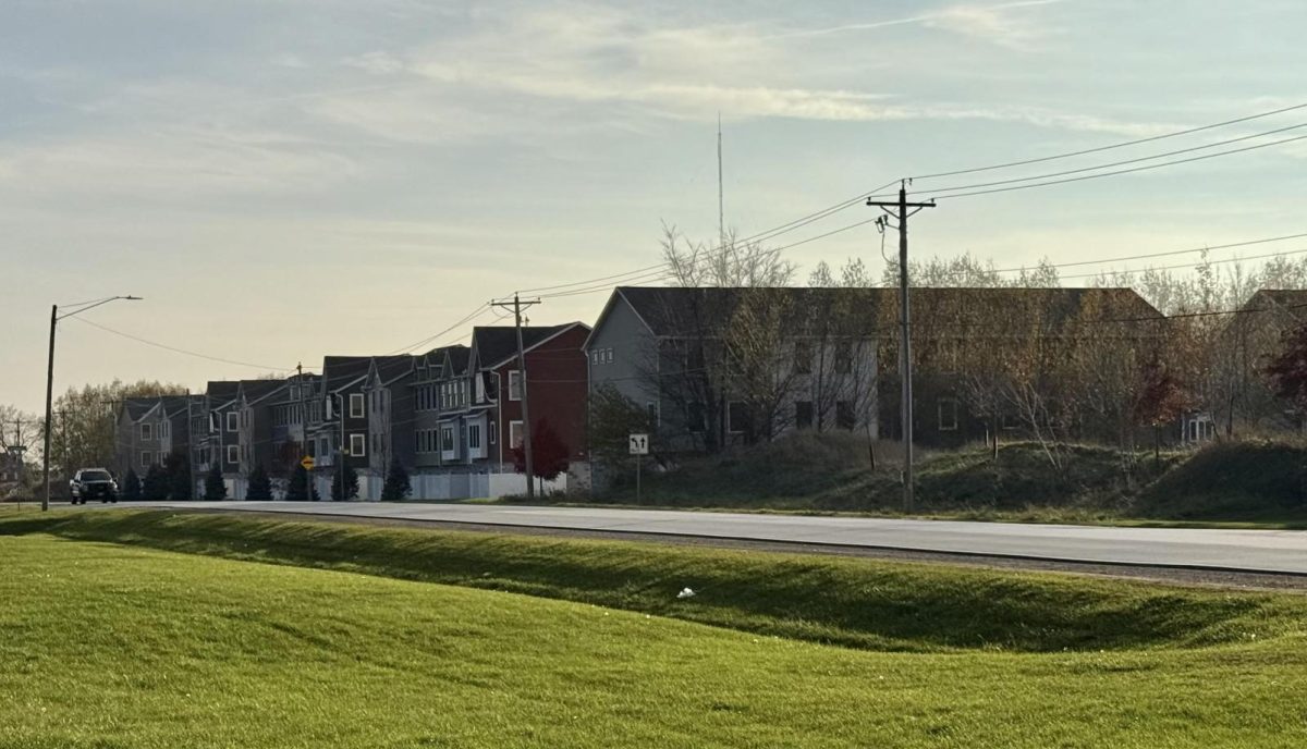 With housing costs climbing, townhomes like these reflect the ongoing struggle for affordable living in many communities.

