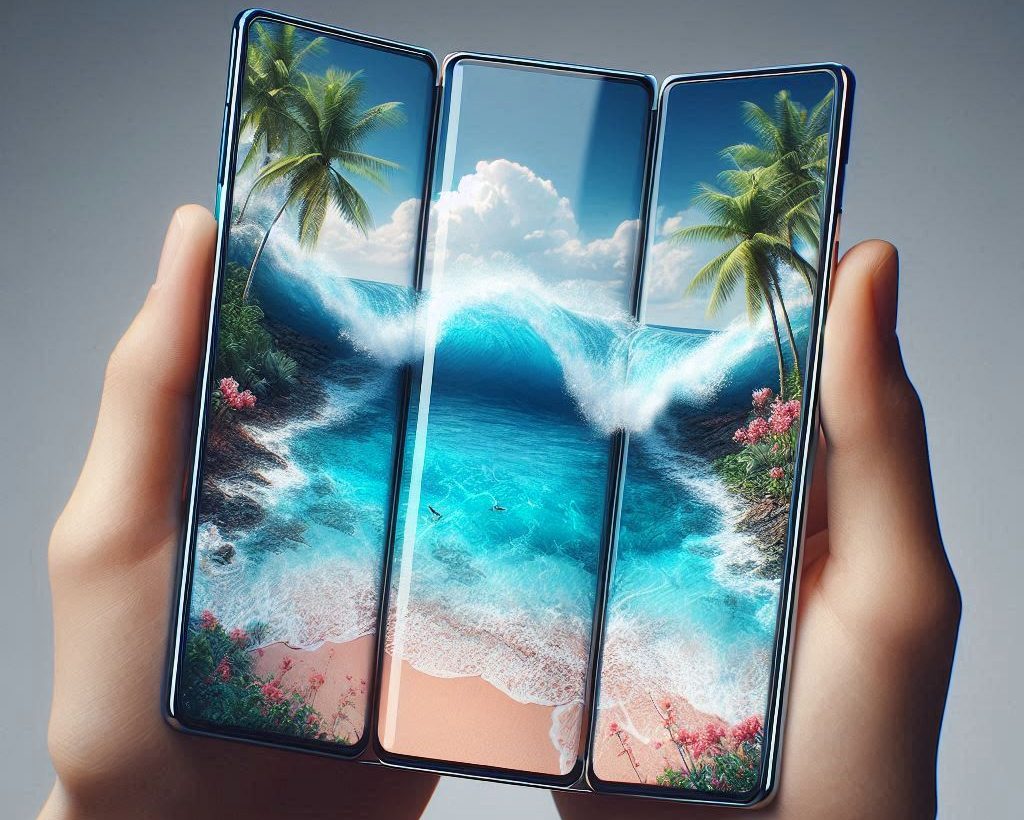 Triple Folding Phone reimagining the future