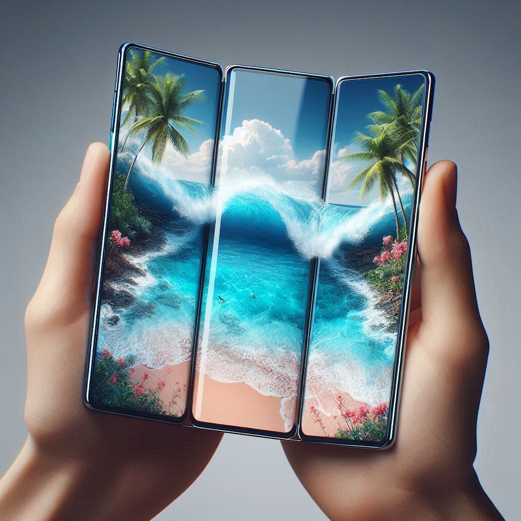 Triple Folding Phone reimagining the future