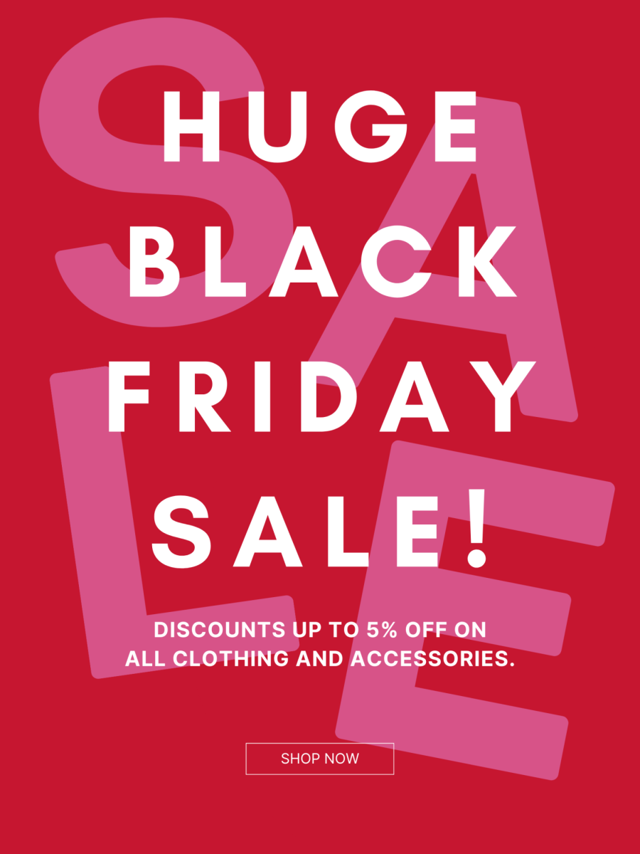 As Black Friday dies out so do the sales. This Black Friday poster depicts a low sale being advertised. 
Created via. Canva
