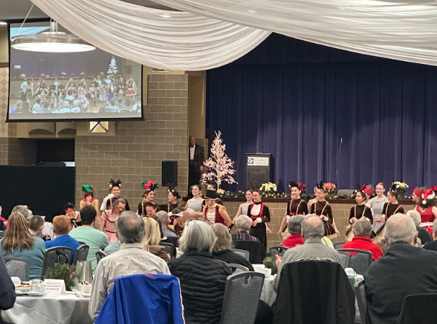 Senior citizens enjoy refreshments as they watch the Family Museum Dance Company’s performance at ‘Tis the Season.

Photo credit to Robbie Smith