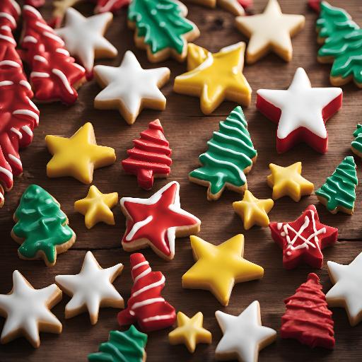 Christmas cookies come in many shapes and sizes.