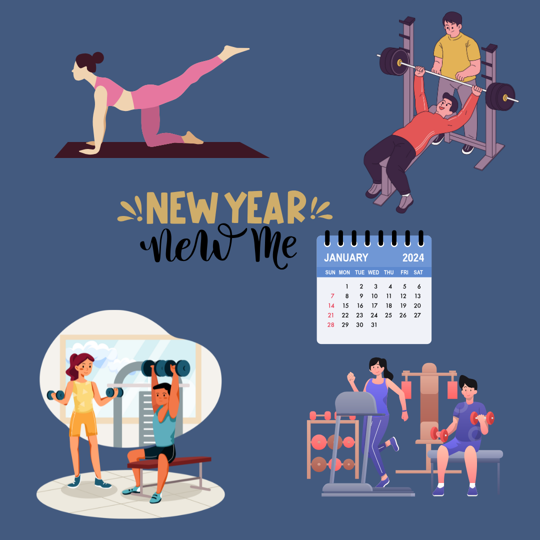 New Year's resolutions motivate people to sign up for gym memberships and go workout more.