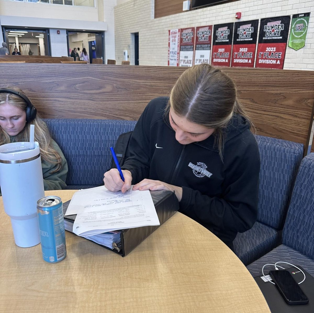 Students have mountains of studying and assignments to complete after winter break due to the timing of finals.

