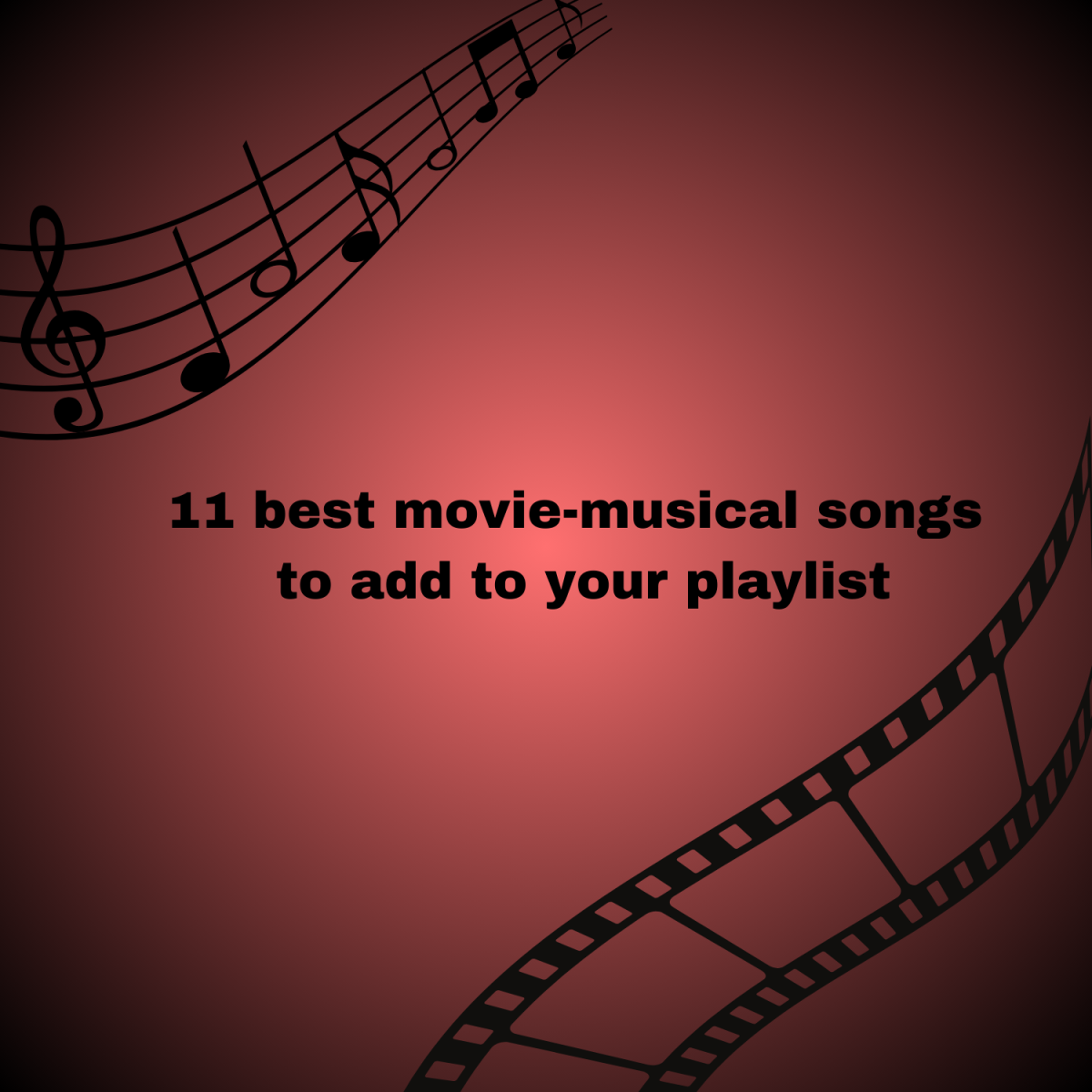 Movie musicals are a great addition to playlists; this list is just some great pieces. 