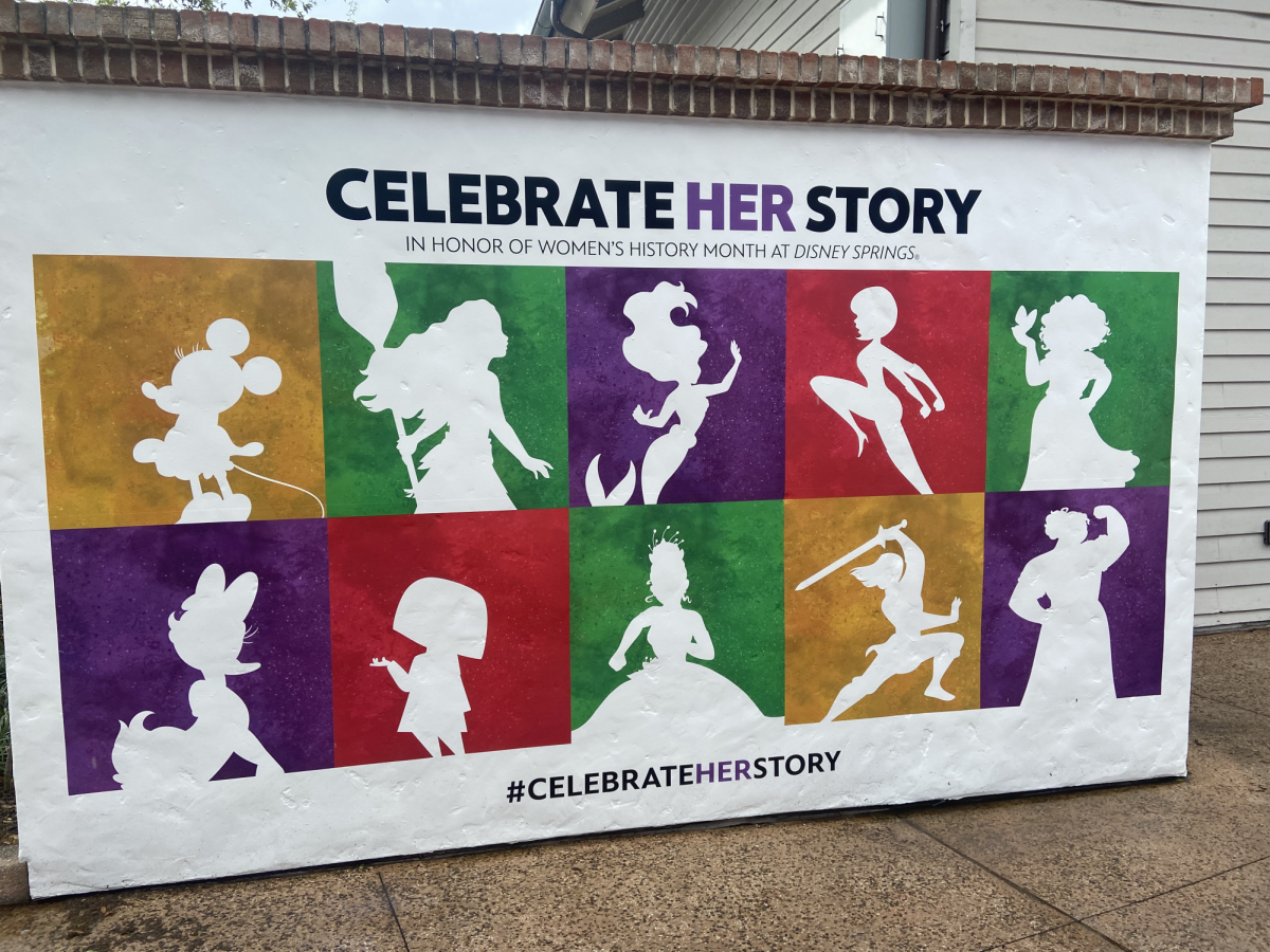 Disney World celebrates Women’s History Month by acknowledging female characters. As Women’s History Month continues to be celebrated, women work to feel seen and appreciated.