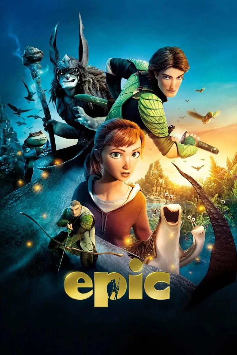 Epic (2013) starring Amanda Seyfried as MK and Josh Hutcherson as Nod.
Photo Credit to Blue Sky Studios.