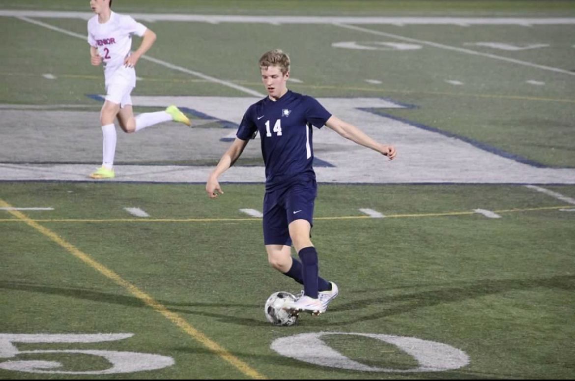 Henry Gannaway, a key contributor for the Pleasant Valley varsity soccer team, scored 4 goals in one game against Central Dewitt.
Photo Credit to the Spartan Shield.