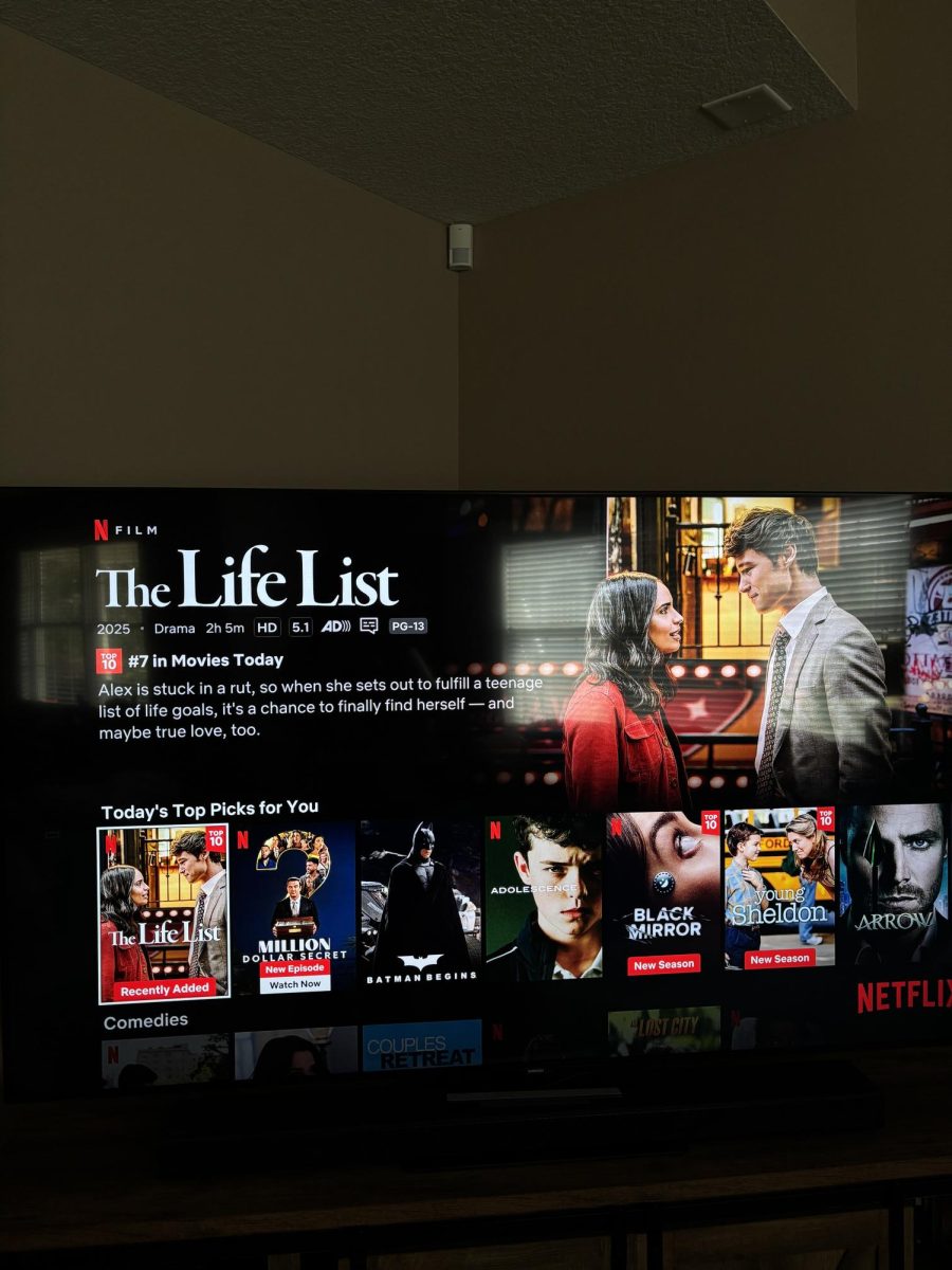 Netflix Original, The Life List, is ranked number seven in movies on Netflix.