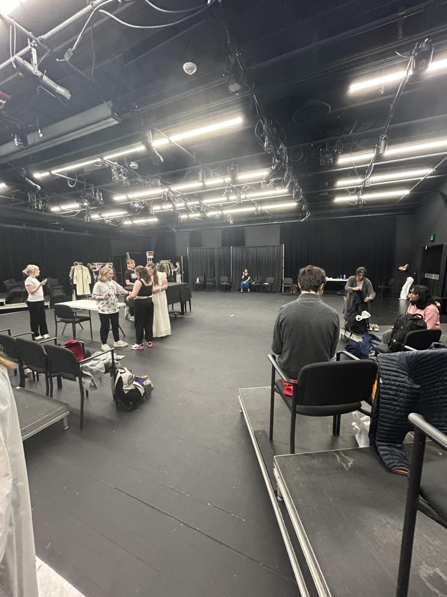 Mentors and artists rehearse together in the black box for the last week before their opening night performance.
Photo Credit to Elise Hiatt