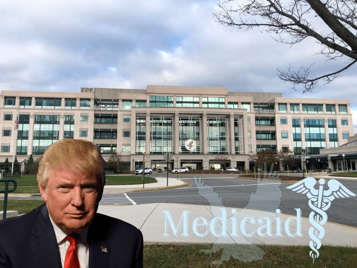 Pictured is the Centers for Medicare & Medicaid Services (CMS) in Woodlawn, MD. Trump's megabill would see drastic decreases in medicare funding, putting millions of impoverished Americans at risk.