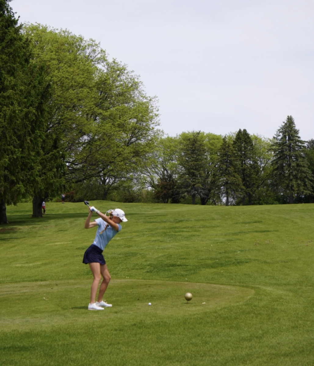 Camille Wood has been a vital member of the varsity golf team since her freshman year.