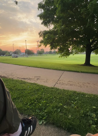 Photo of Crow Creek Park, a commonly used hangout spot for teenagers.